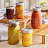 Mason jar-lock från Choice, regular mouth, 48-pack - Bild 3